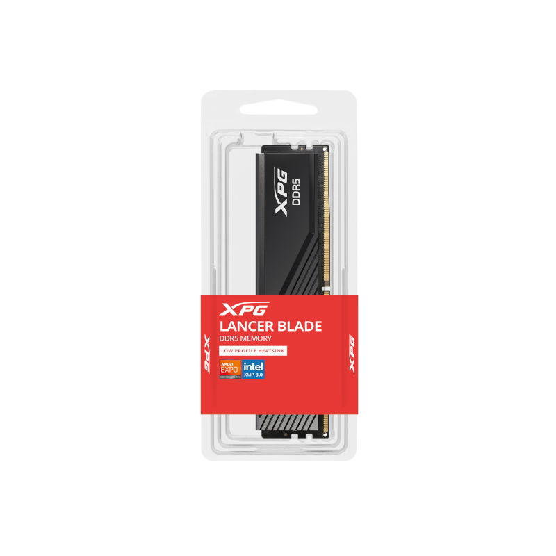 Adata XPG Lancer Blade 16GB (16GBX1) DDR5 6000MHz RAM- Black