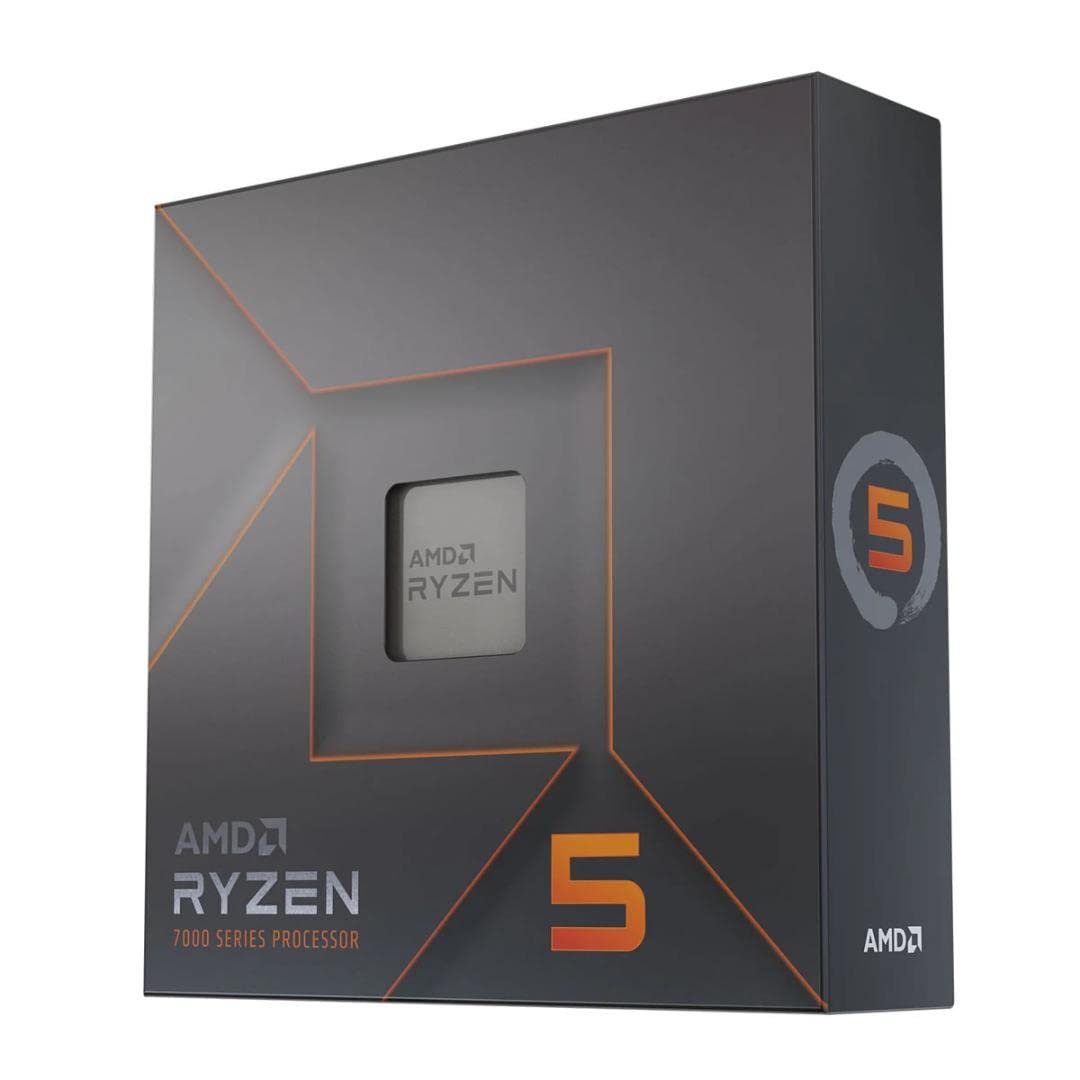 AMD 7000 Series Ryzen 5 7600X Desktop Processor 6 cores 12 Threads 38 MB Cache 4.7 GHz Upto 5.3 GHz AM5 Socket 