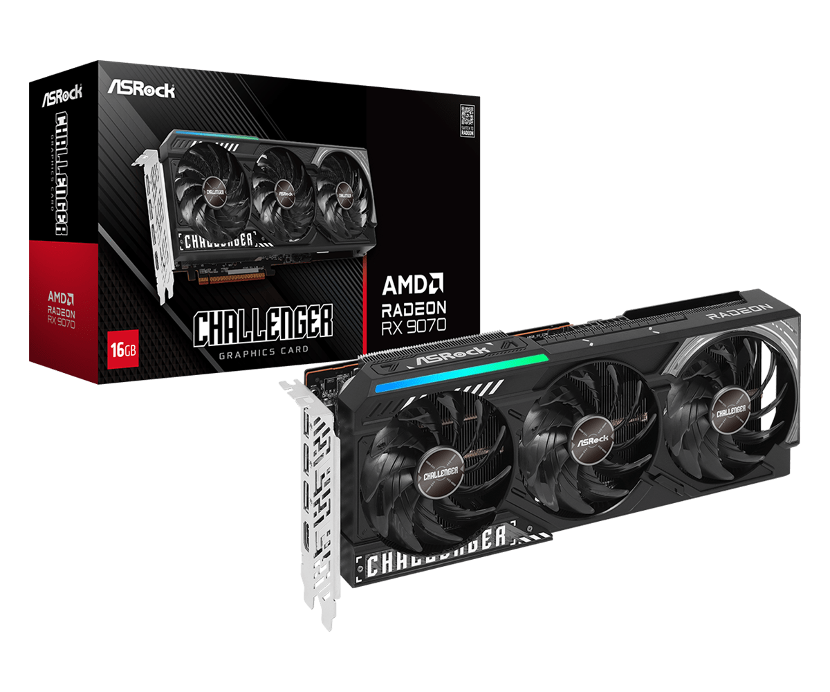 AMD Radeon RX 9070 Challenger 16GB Graphic Card