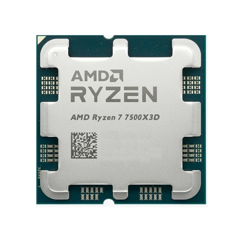 AMD Ryzen 5 7500X3D (Tray) Processor (6 Cores, 12 Threads, Max. Boost Clock Up To 4.5GHz, AM5 Socket and 96MB Cache)
