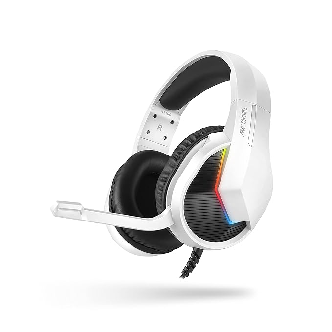 ANT ESPORTS H1100 PRO AUTO RGB WIRED HEADSET (WHITE)