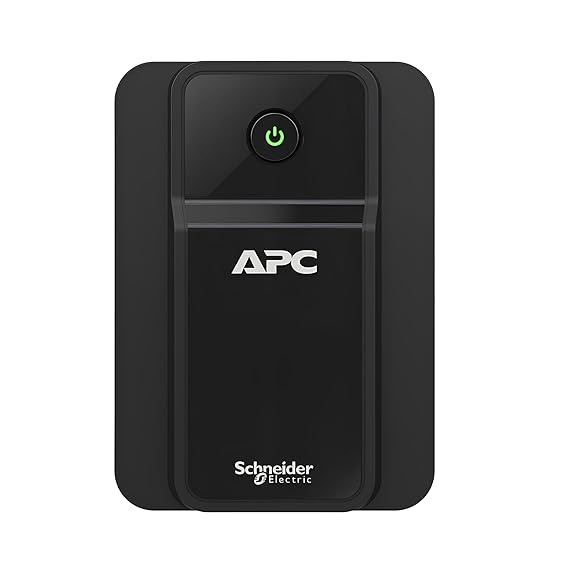 APC Back-UPS BX600I-IN 600VA, Tower, 230V, 3 India 3-pin 6A Outlets, AVR, W/O Auto Shutdown Software UPS System