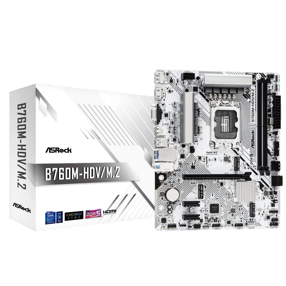 ASRock Motherboard B760M-HDV/M.2 