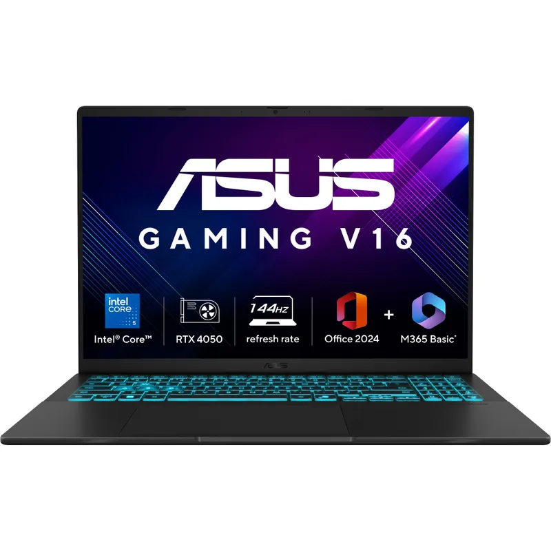 ASUS Gaming V16, Gaming Laptop, V3607VU-RP550WS