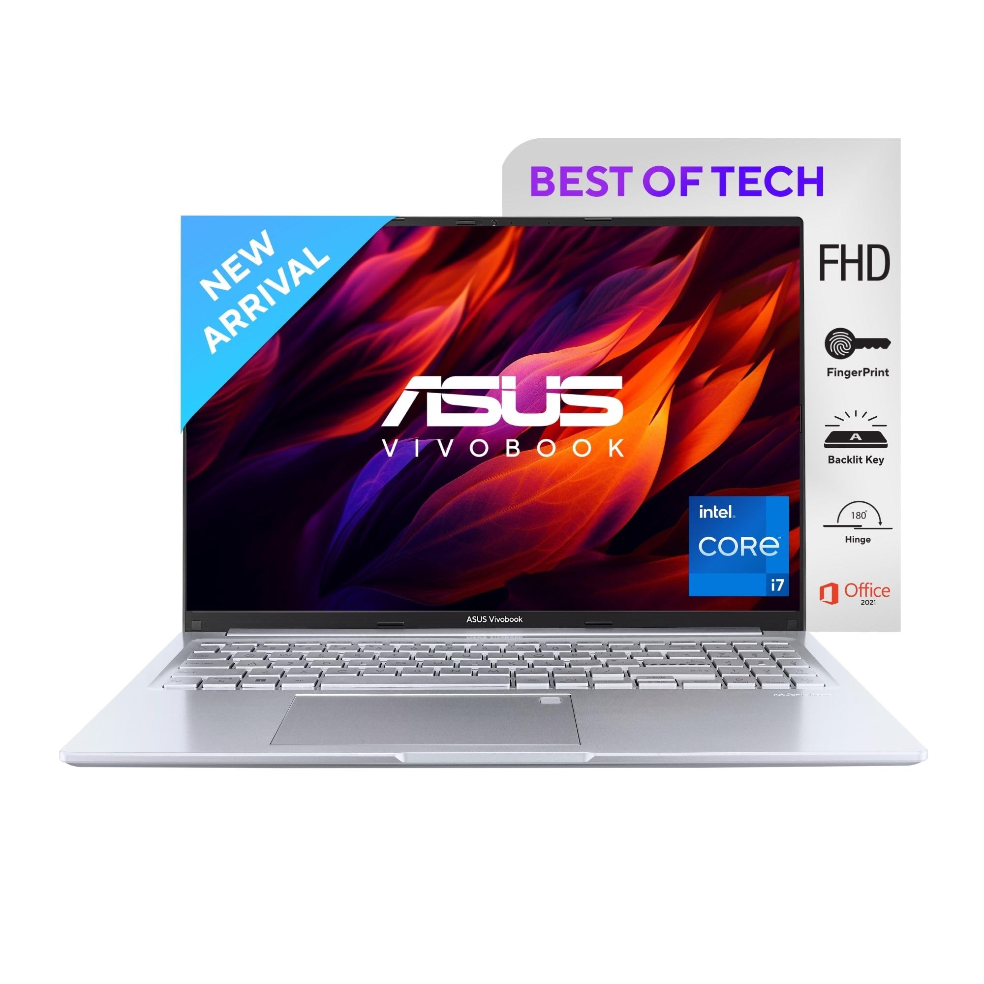 ASUS Vivobook 16, Intel Core i7-12700H (X1605ZAC-MB740WS)