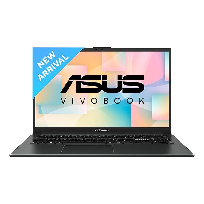 ASUS Vivobook Go 15 E1504FA-BQ2414WS Laptop (AMD Ryzen™ 5 7520U / 16GB DDR5 / 512GB PCIe® 3.0 SSD / 15.6-inch / 15.6″ FHD / Mixed Black / Backlit KB / Win 11 Home / OFFICE HOME 24(IN)+M365 BASIC