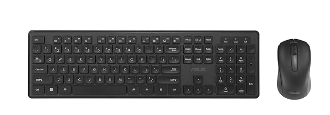ASUS Wireless Keyboard and Mouse Set CW101 Combo