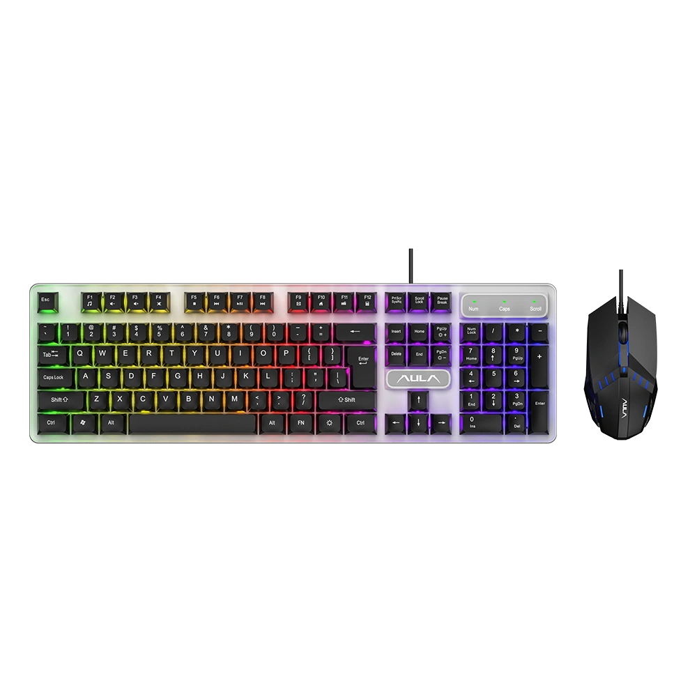 AULA F3061 GAMING MEMBRANE KEYBOARD MOUSE