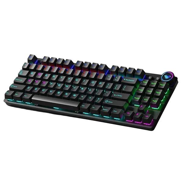 AULA M75 3IN1 MECHANICAL KEYBOARD BLACK