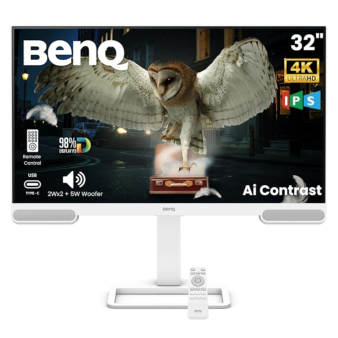 BENQ EW3290U WHITE MONITOR