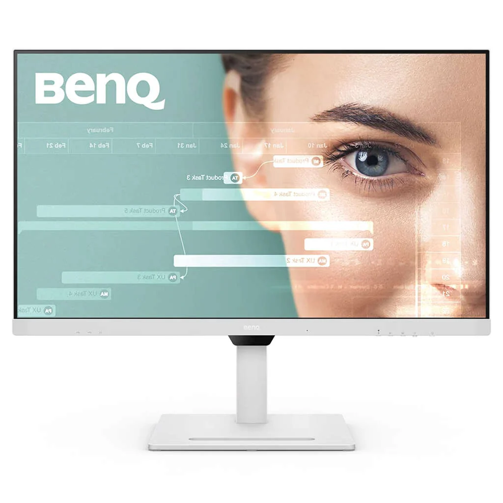 BenQ GW3290QT 31.5” QHD Eye-Care Monitor – Smart Connectivity, Comfort & Stunning Clarity (White)