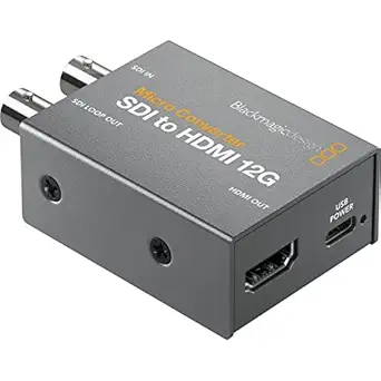 BLACKMAGIC DESIGN MICRO CONVERTER SDI to HDMI 12G PSU