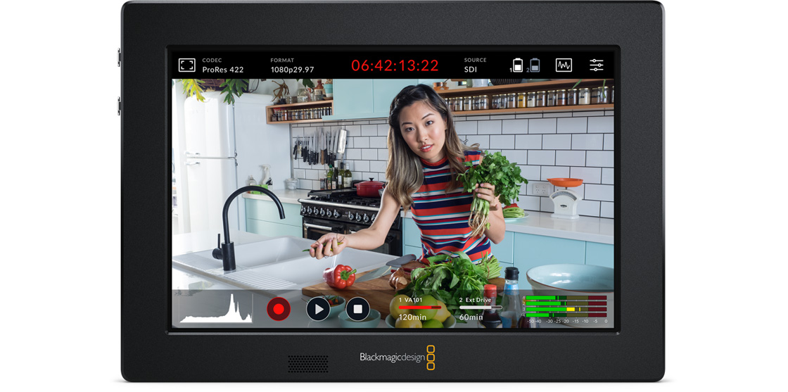 BLACKMAGIC DESIGN VIDEO ASSIST 3G 7" RECORDER MONITOR