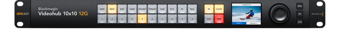 BLACKMAGIC DESIGN VIDEOHUB 10x10 12G