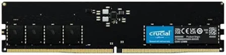 Crucial RAM 16GB DDR5 4800MHz CL40 Laptop Memory