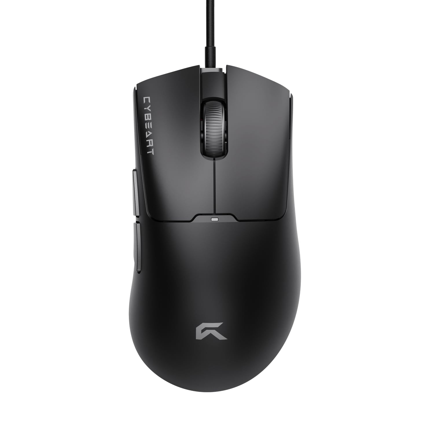 Cybeart | Ghost 49g Ultra-Light Wired Gaming Mouse | 12,800 DPI | 1000Hz Polling | Huano Switches (5M Clicks) | PTFE Feet (Black)