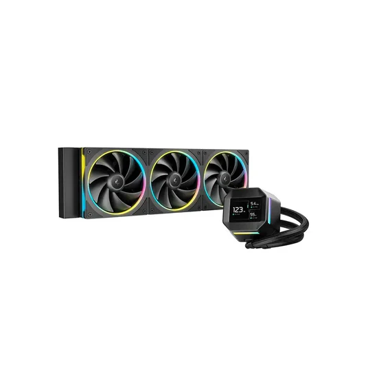        DEEPCOOL LM360 360mm ARGB CPU Liquid Cooler ( Black )