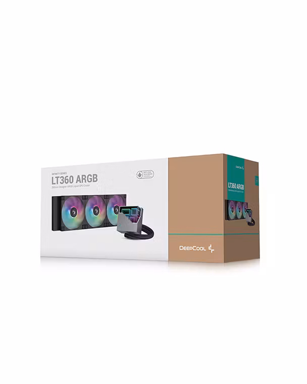DEEPCOOL LT360 ARGB 360mm CPU Liquid Cooler (Black)