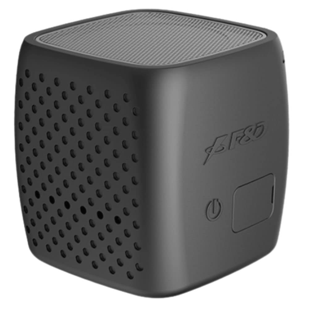 F&D W4 Wireless Portable Bluetooth Speaker (Color May Vary) Black | Charging Micro USB | TF Card/LED Indicator | Home Theatre | 5 Hours Playtime | Portable Speaker for Home, Outdoors & Travel