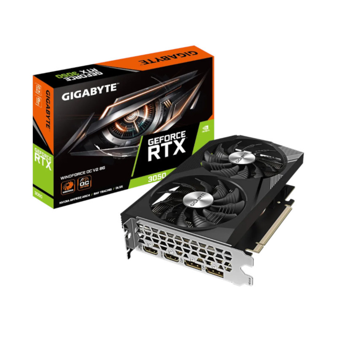 GIGABYTE 3050 WINDFORCE OC 8GB
