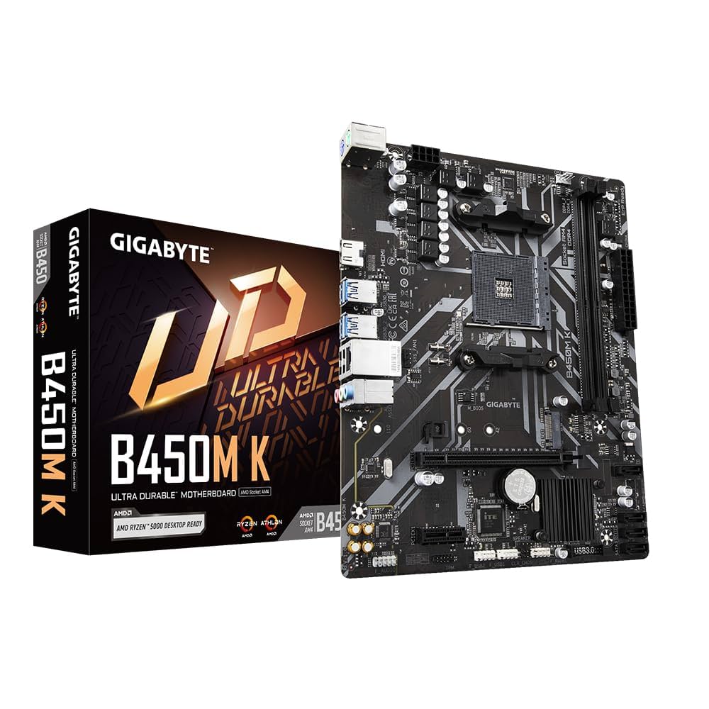GIGABYTE B450 M-K Motherboard