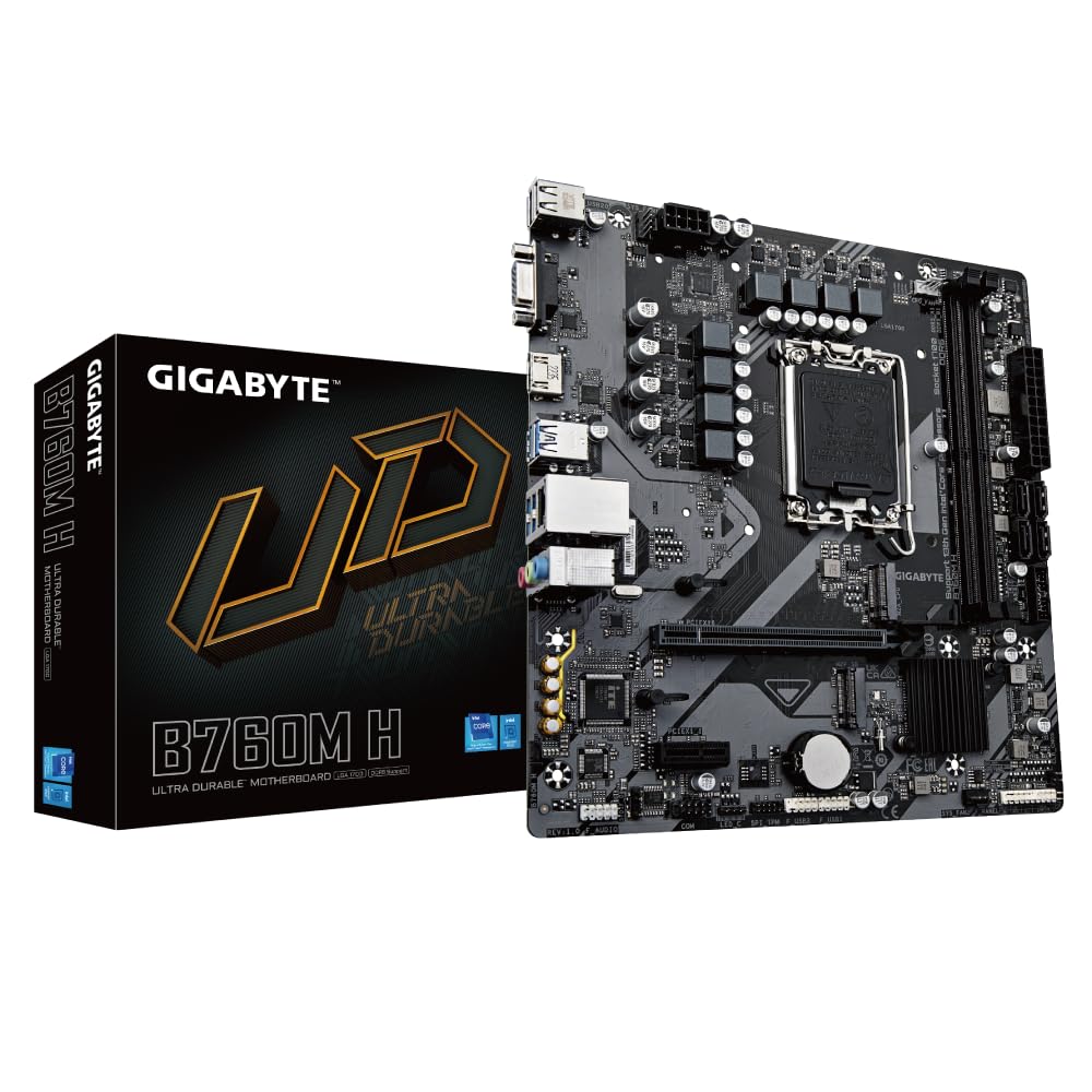 GIGABYTE B760M H DDR5 Motherboard