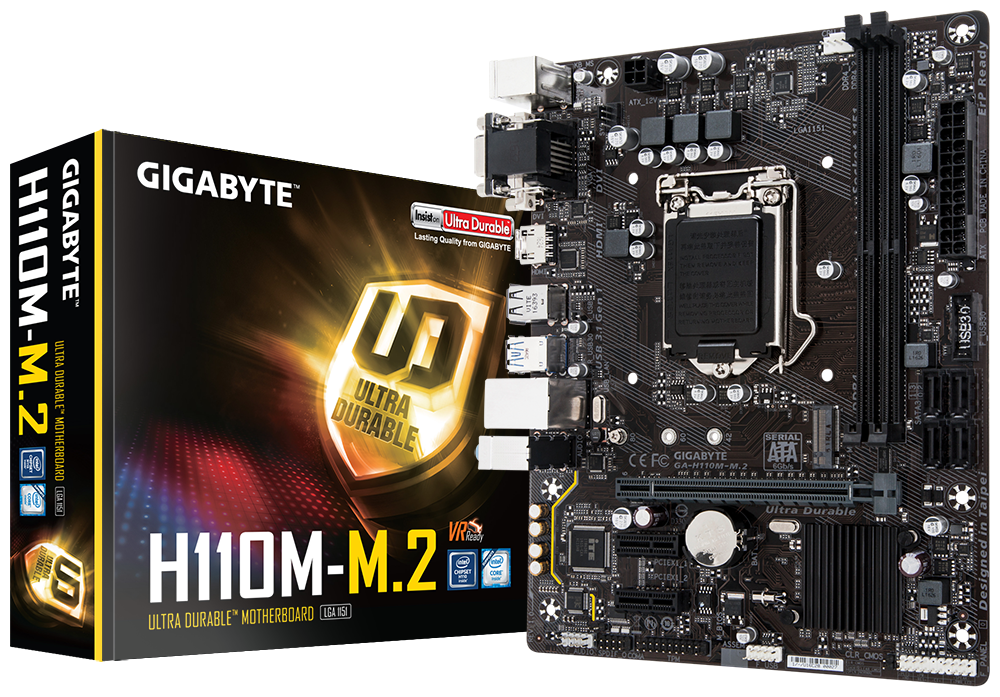 GIGABYTE GA-H110M M.2 MOTHERBOARD