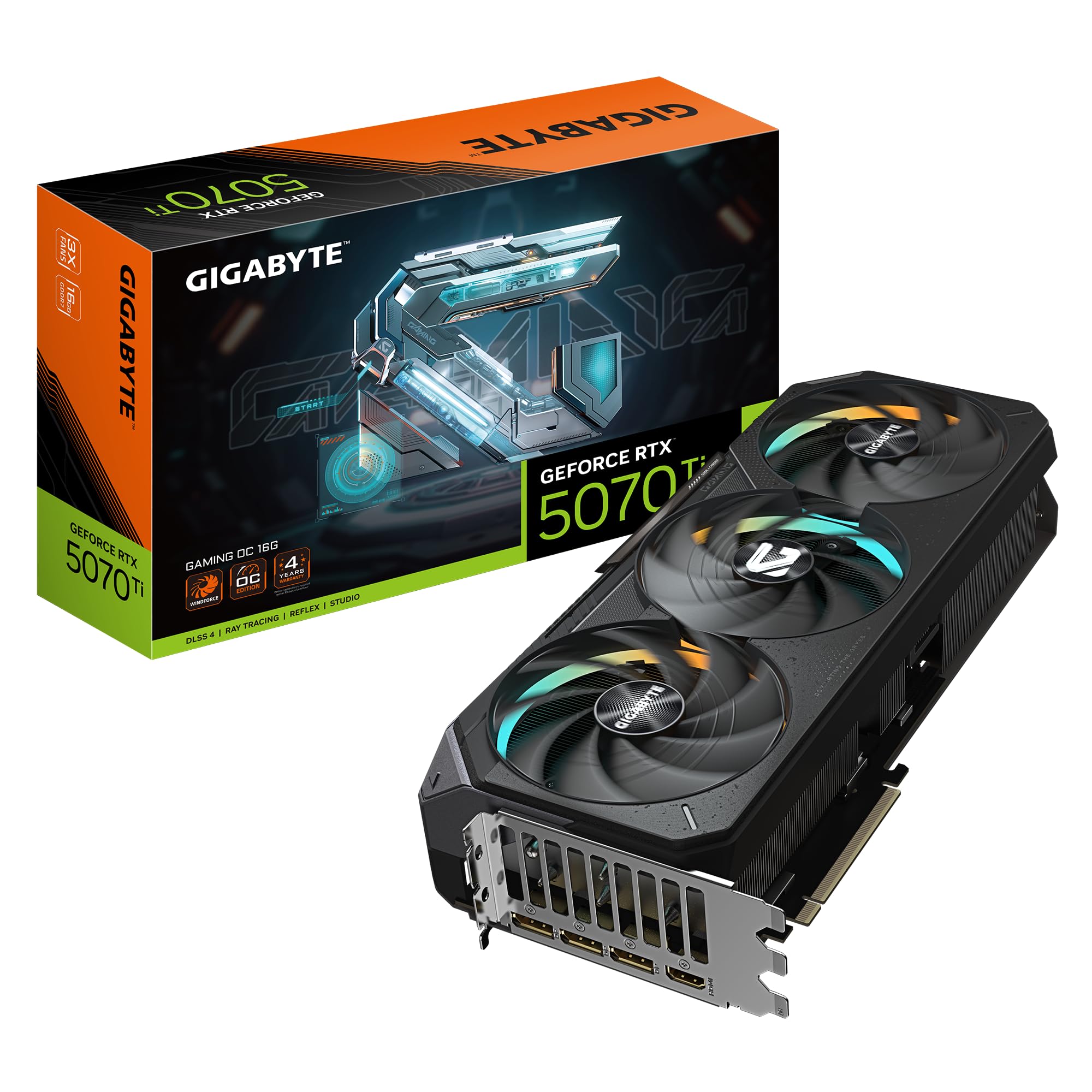 GIGABYTE GeForce RTX 5070 Ti Gaming OC 16G Graphics Card