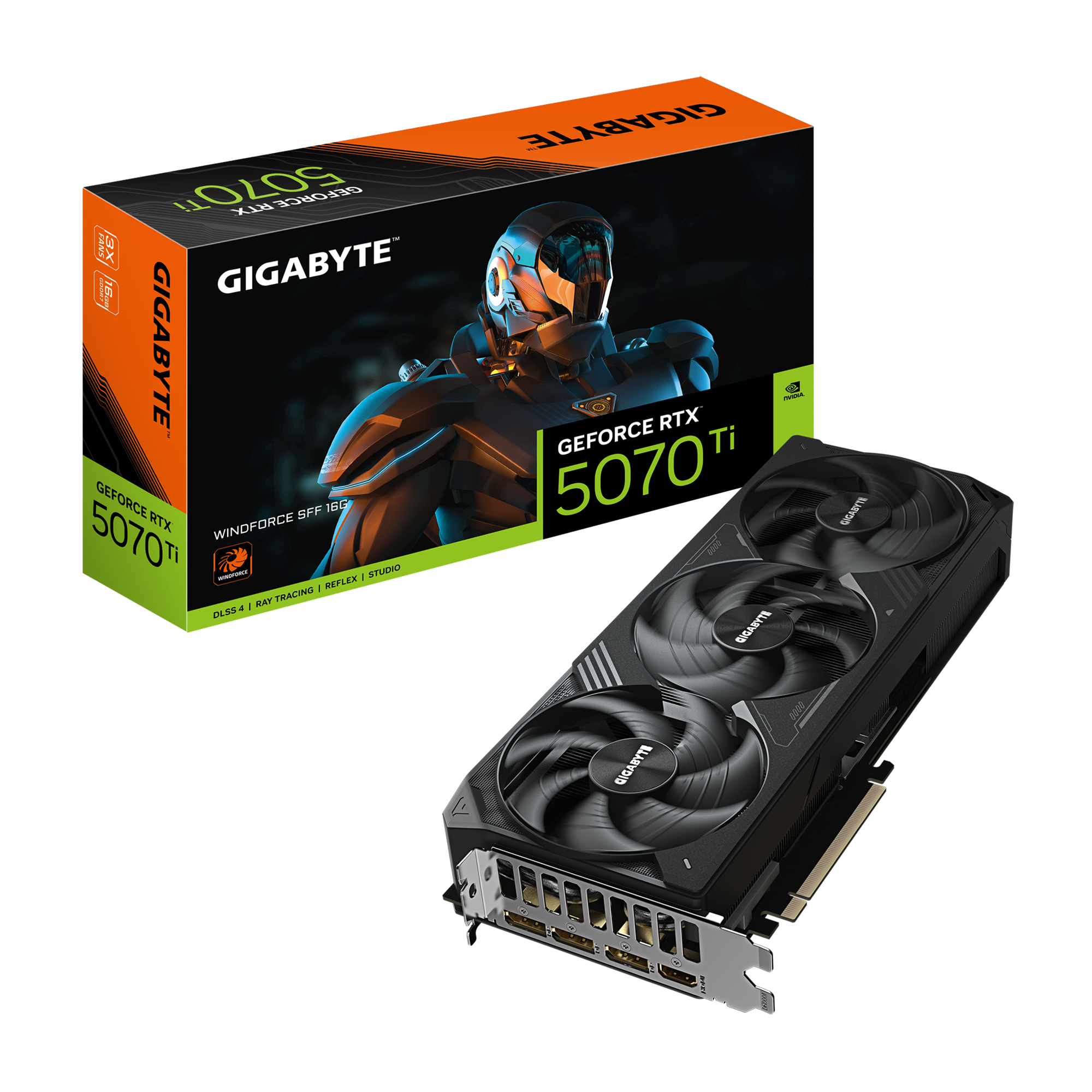 Gigabyte GeForce RTX 5070 Ti WINDFORCE SFF 16G