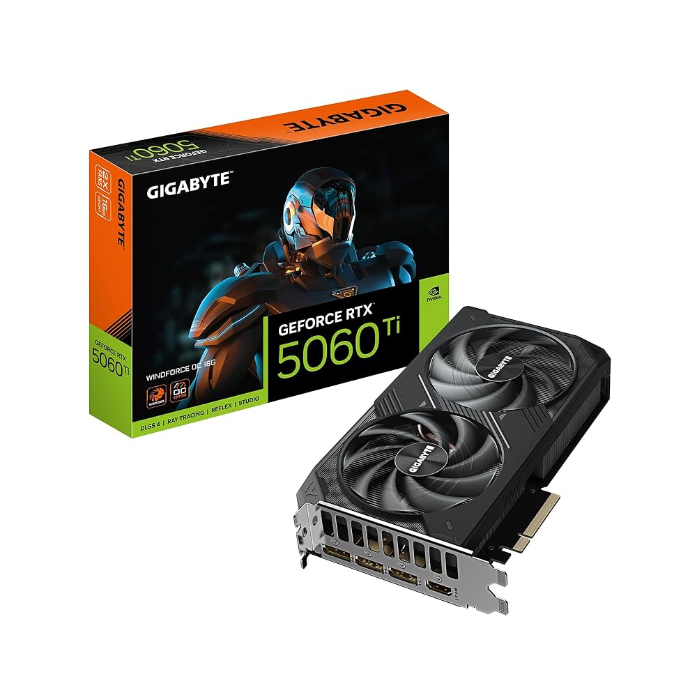 GIGABYTE 5060TI WINDFORCE 16GB 