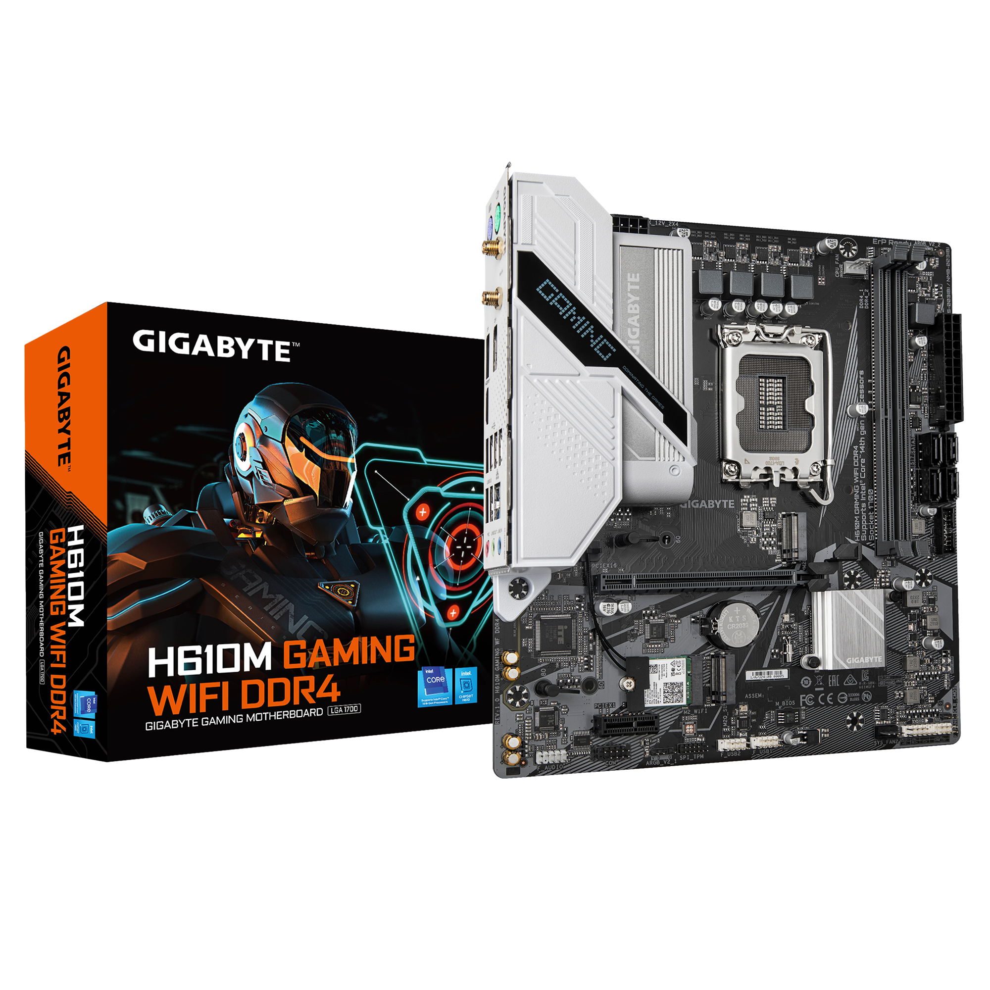 Gigabyte H610M GAMING WF DDR4 motherboard