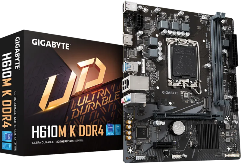 GIGABYTE H610M K DDR4 MOTHERBOARD