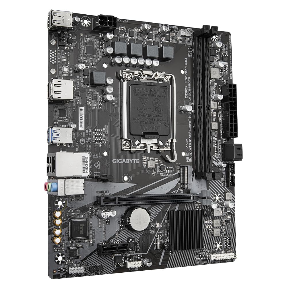  Gigabyte H610M K V2 DDR5 Motherboard