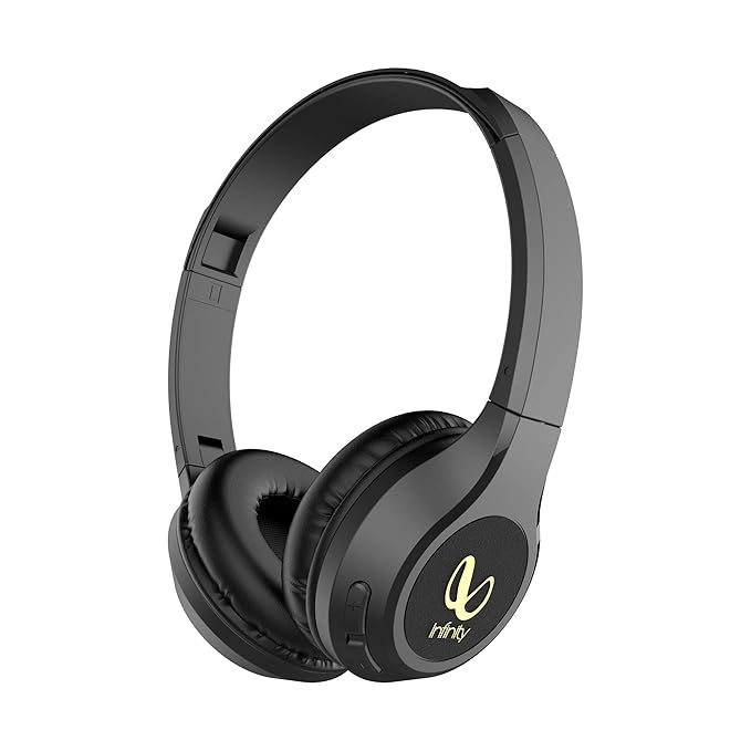 HARMAN TRANZ 710 BLACK Wireless On Ear Headphone with Mic