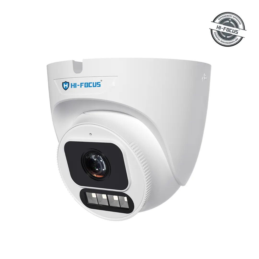 HI FOCUS 4 MP IP DOME NETWORK CAMERA ( WITH MIC )