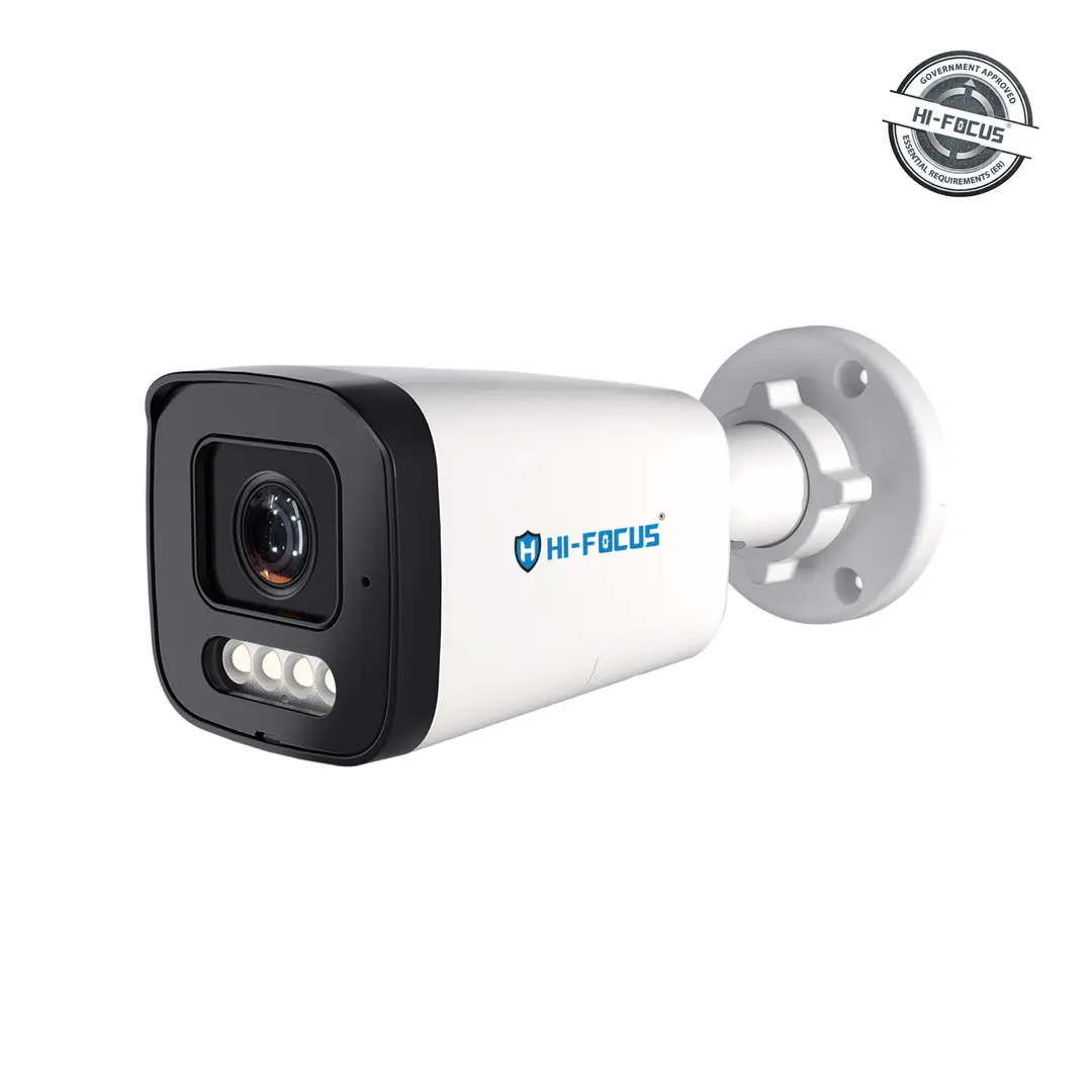 HI FOCUS 4MP BULLET NETWORK IP CAMERA ( WITH MIC )