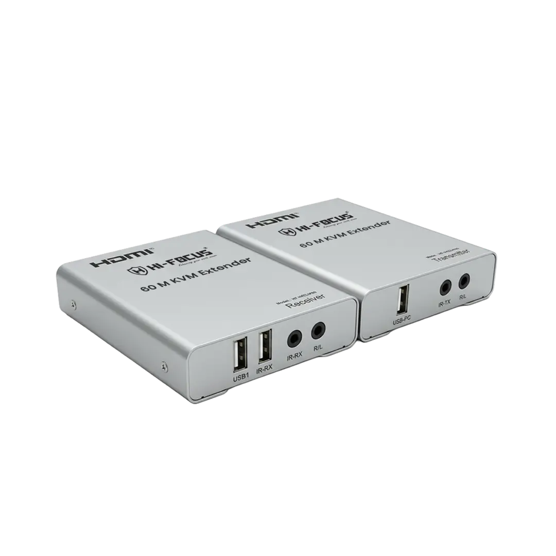 HI Focus HF-HKEL60 HD 60M KVM HDMI Extender / Splitter , 60 meter