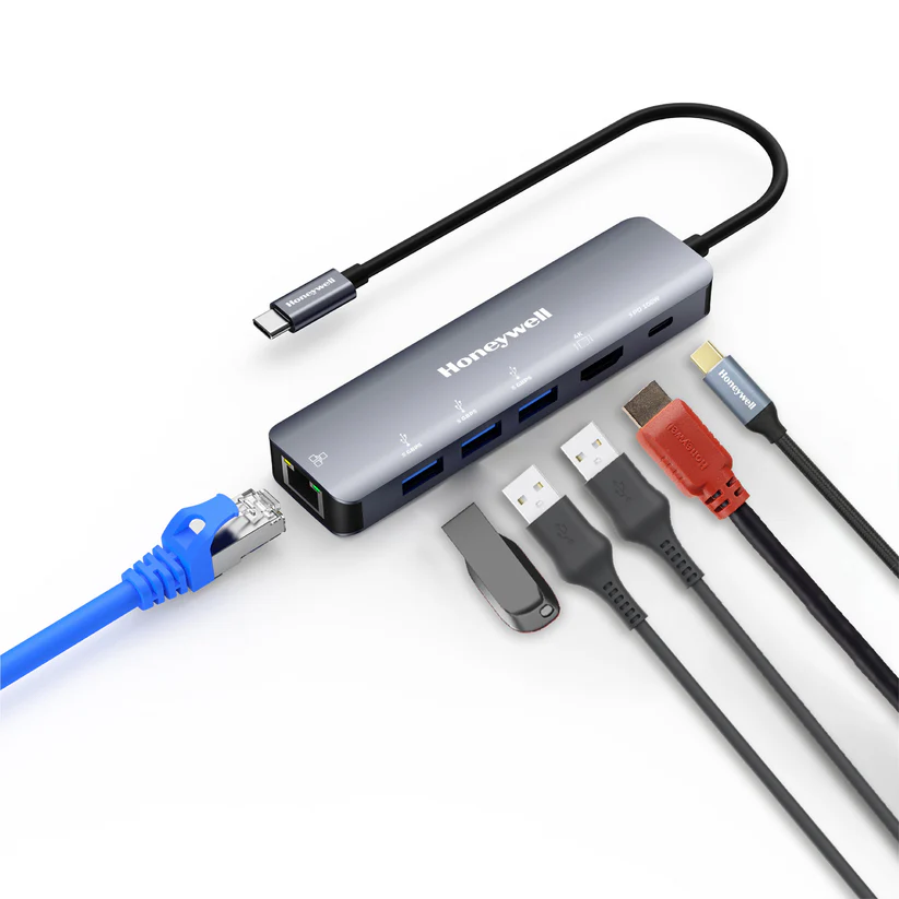 HONEYWELL 6 IN 1 TYPE-C DOCKING STATION