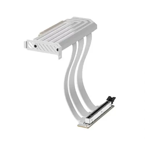 Hyte PCIe 5.0 Hyper 200mm White Riser Cable
