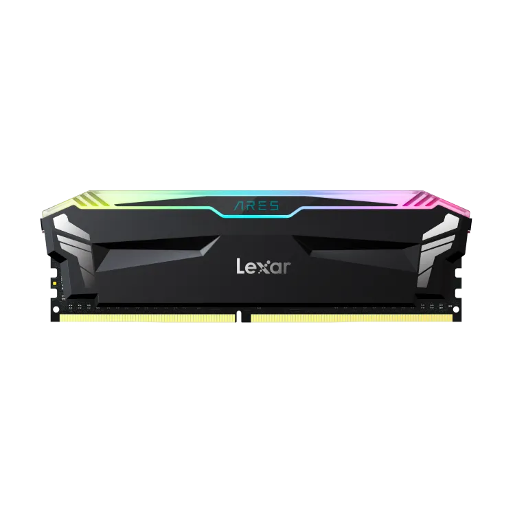 Lexar 8GB ARES RGB DDR4 3200MHz – Ideal for Desktop (Gaming) | 288 PIN UDIMM, 1.35V, Lifetime Warranty | LD4U08G32C16LA-RGS
