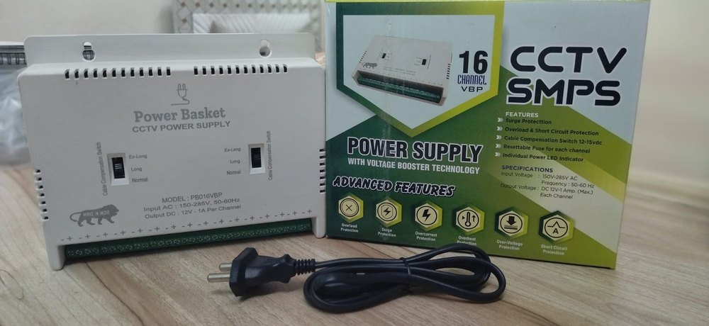 MAXEMUS 16CH SMPS ECO 20AMP CCTV 