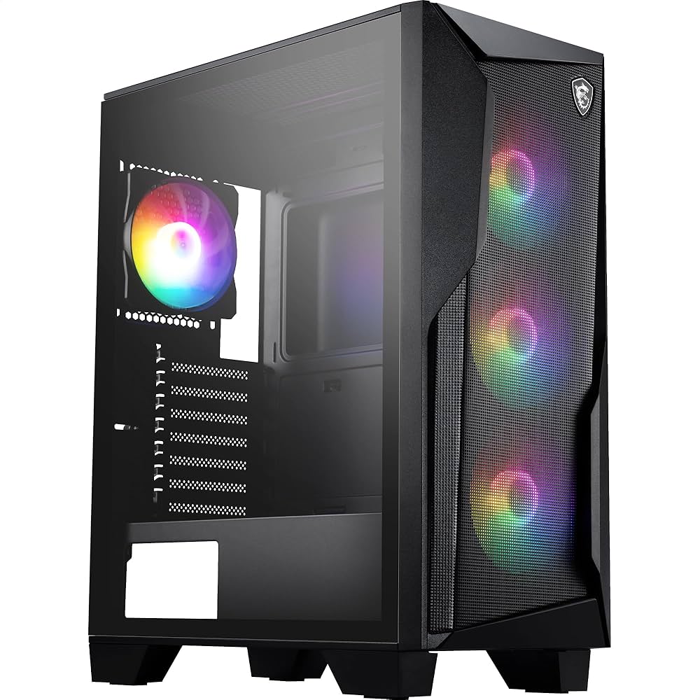 MSI MAG FORGE 130A Airflow Mid Tower Gaming Cabinet