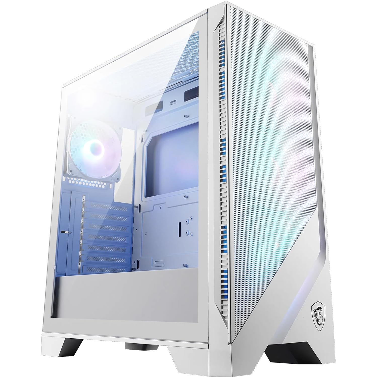 MSI MAG Forge 320R Airflow White Premium Gaming PC Case ( Cabinet )