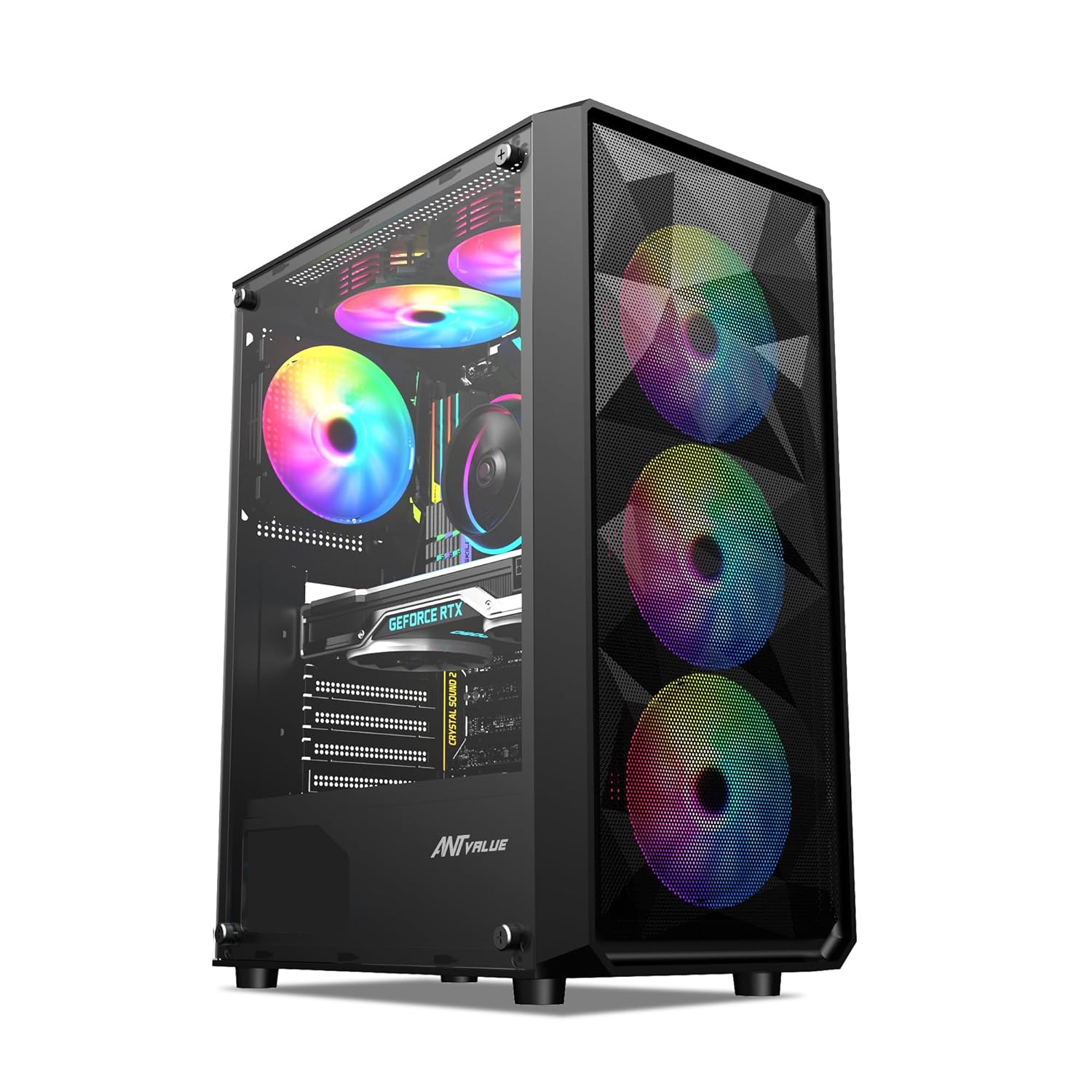 NeoBuild NB06 ( AMD Ryzen 5 5500 PROCESSOR  / CORSAIR VENGEANCE 8GB DDR4 3200MHZ RAM / WD SN350 250GB GREEN NVME SSD / GIGABYTE 3050 6GB GRAPHIC CARD) Entry Level Gaming & Editing Pc 