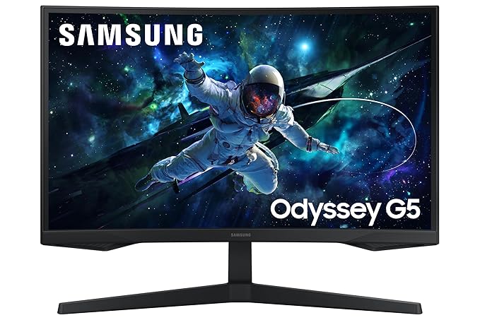 Samsung 27" (68.5cm) Odyssey G5 2K Curved Gaming Monitor