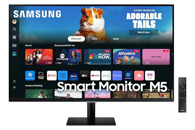 Samsung 27" (68.6cm) M5 Smart Monitor