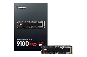 SAMSUNG SSD 9100 PRO M.2 PCIE 5.0 NVME 4TB MZ-VAP4T0BW(Storage/SSD)