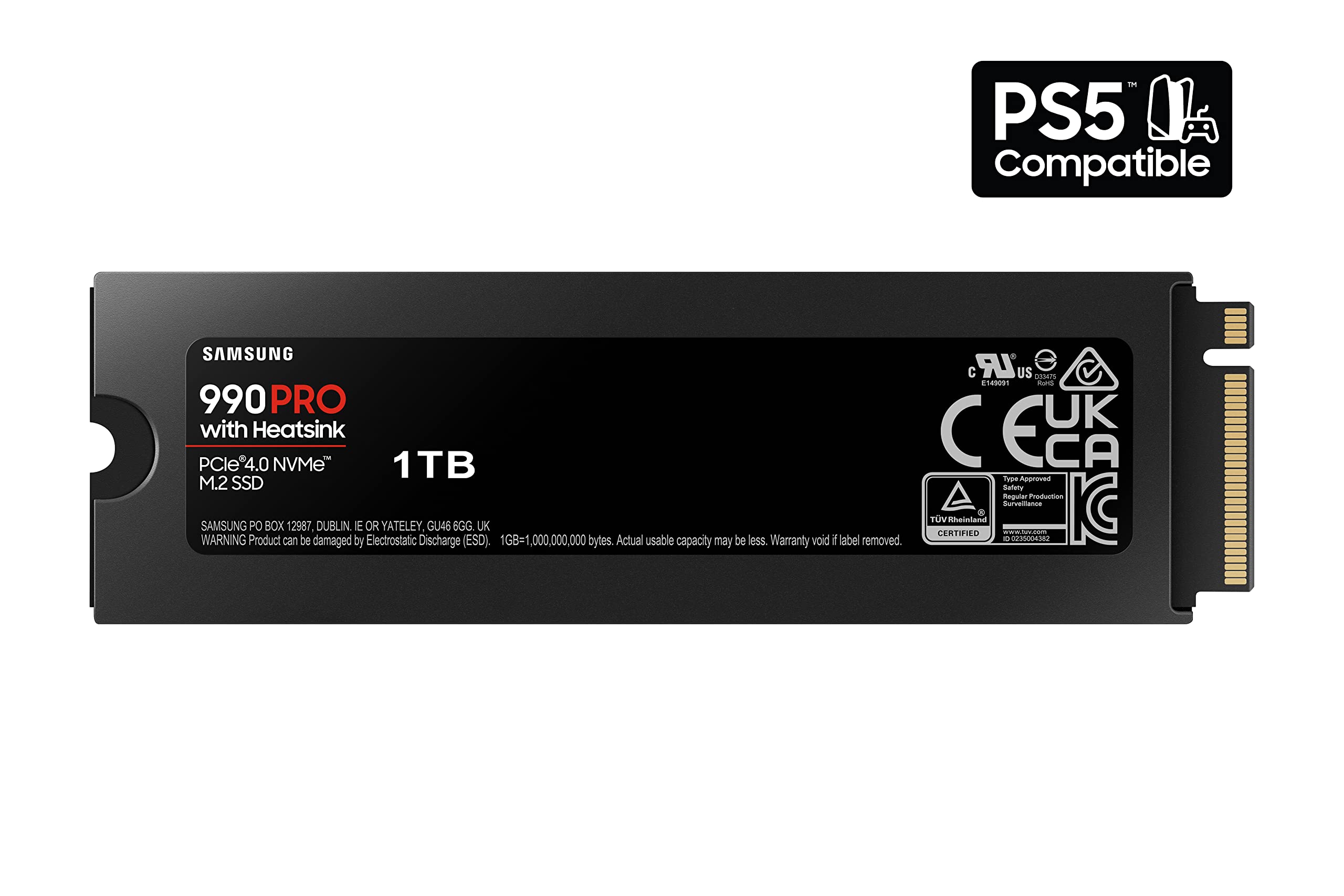 SAMSUNG SSD 990 PRO 1TB M.2 NVME HEATSINK(Storage/SSD) - Buy