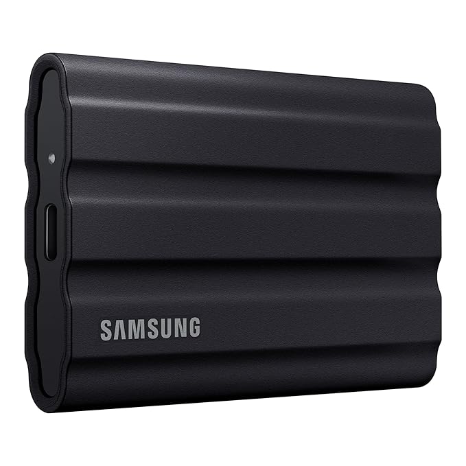 SAMSUNG SSD T7 2TB SHIELD BLACK
