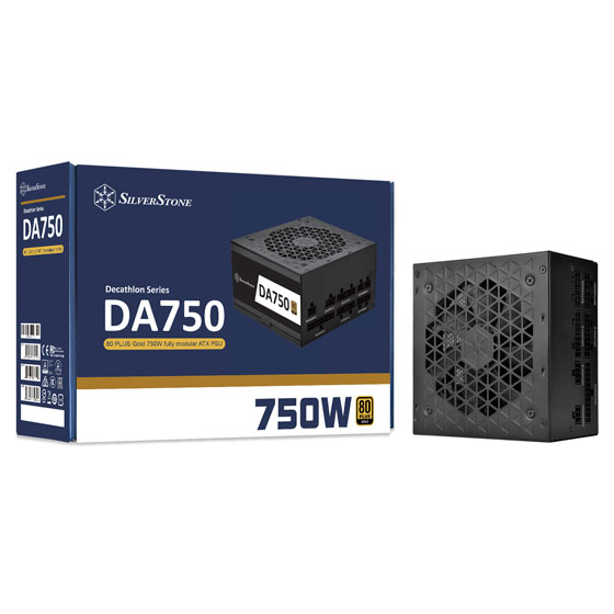SilverStone DA750 Gold Series 750W ATX Power Supply
